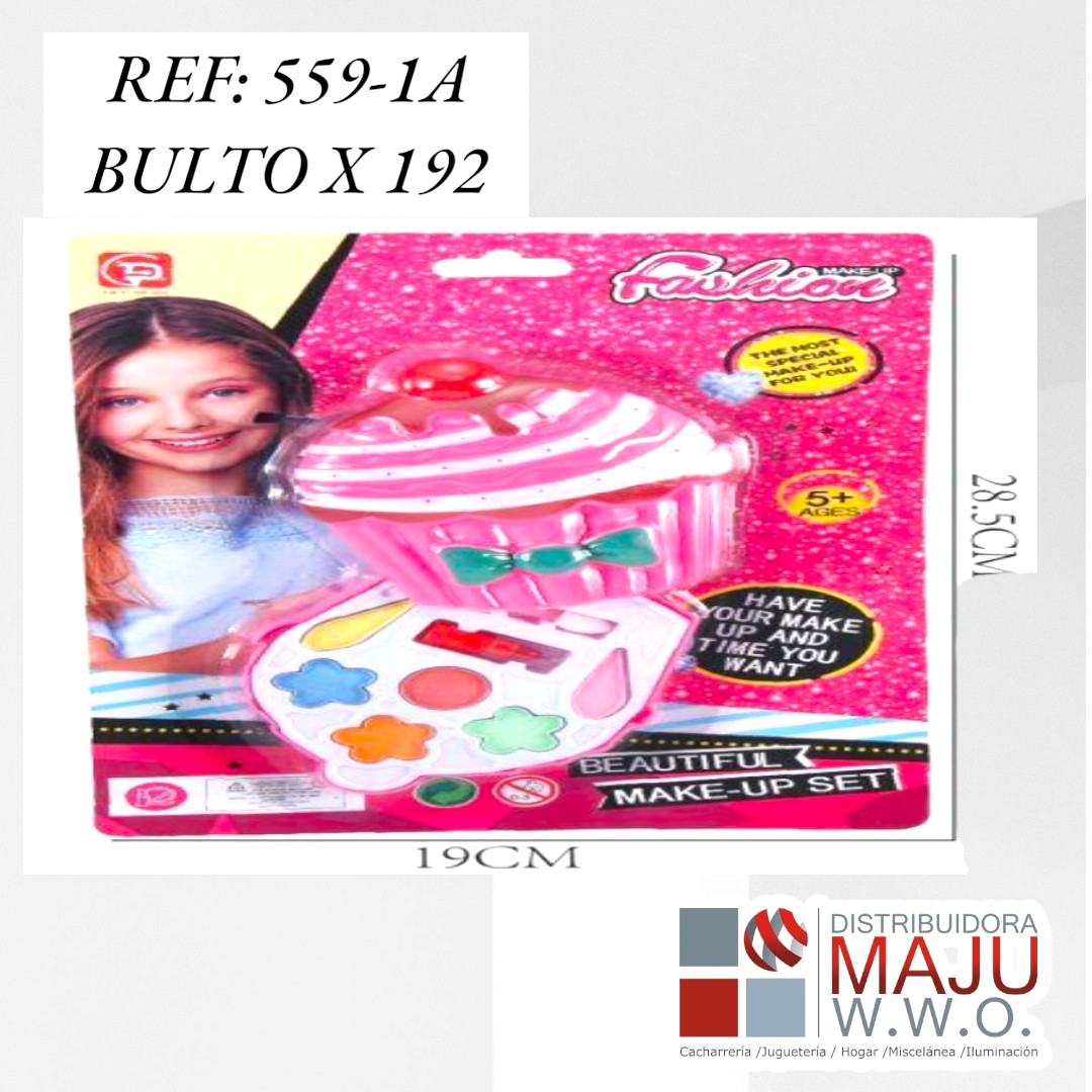 Juguete Set De Belleza En Forma De Muffin P