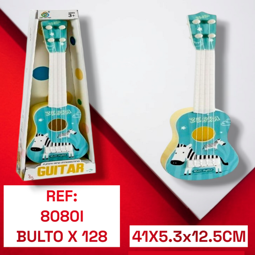 Guitarra Para Niños Diseños De Cebra