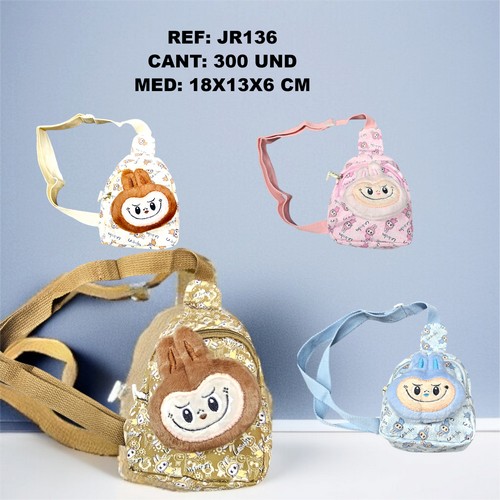 Bolso Tipo Maleta Diseño Conejito Dien