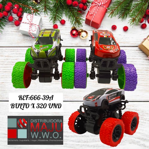 Monster Truck En Caja Impulso Colores