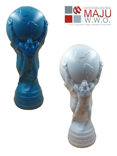 N2022-44 Alcancia Copa Del Mundo Futbolera En Colo