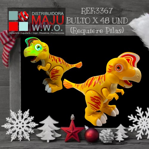 Dinosaurio Corytosaurio Luz Soonido (Requiere