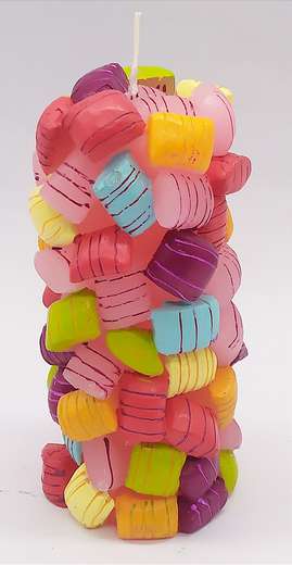 Vela Dulces Colores