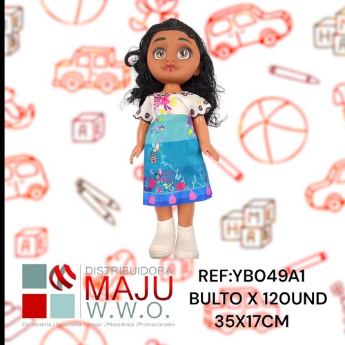 Muñeca Tipo Encanto Grande En Caja Para N