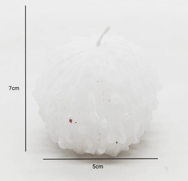 Vela Bola De Nieve Pequeña