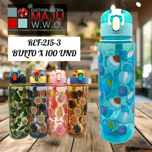 Botilo Con Estampados Modernos De 750 Ml