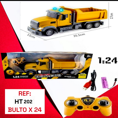 Carro Para Niños De Construccion Volqueta A