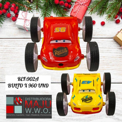 Carro Doble Faz Para Niño Colores