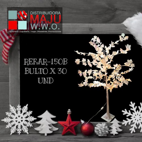 Arbol Exterior Con Luz Arce Canadiense Bla