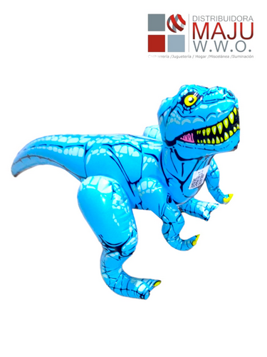 Dinosaurio Inflable Colores Mediano