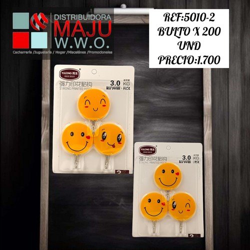 Adhesivo X3 Carita Feliz