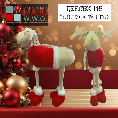 Reno Navideño 42X30Cm