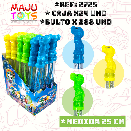 Burbujero Disonaurios Cajas X24Pcs25X17Cm {Do