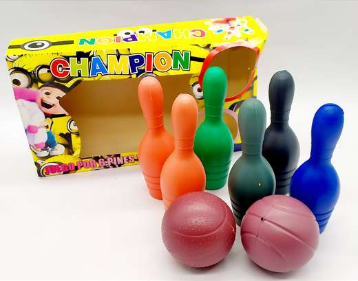 N2020-136 Juego De 6 Bolos Pequeño En Caja