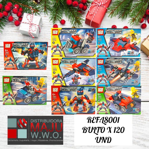Juego De Lego Robotico 8 Para Armar 1