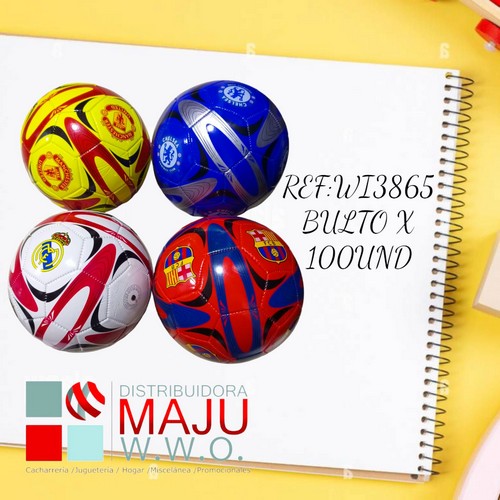 Balon Con Estampados De Clubs Europeos 5#