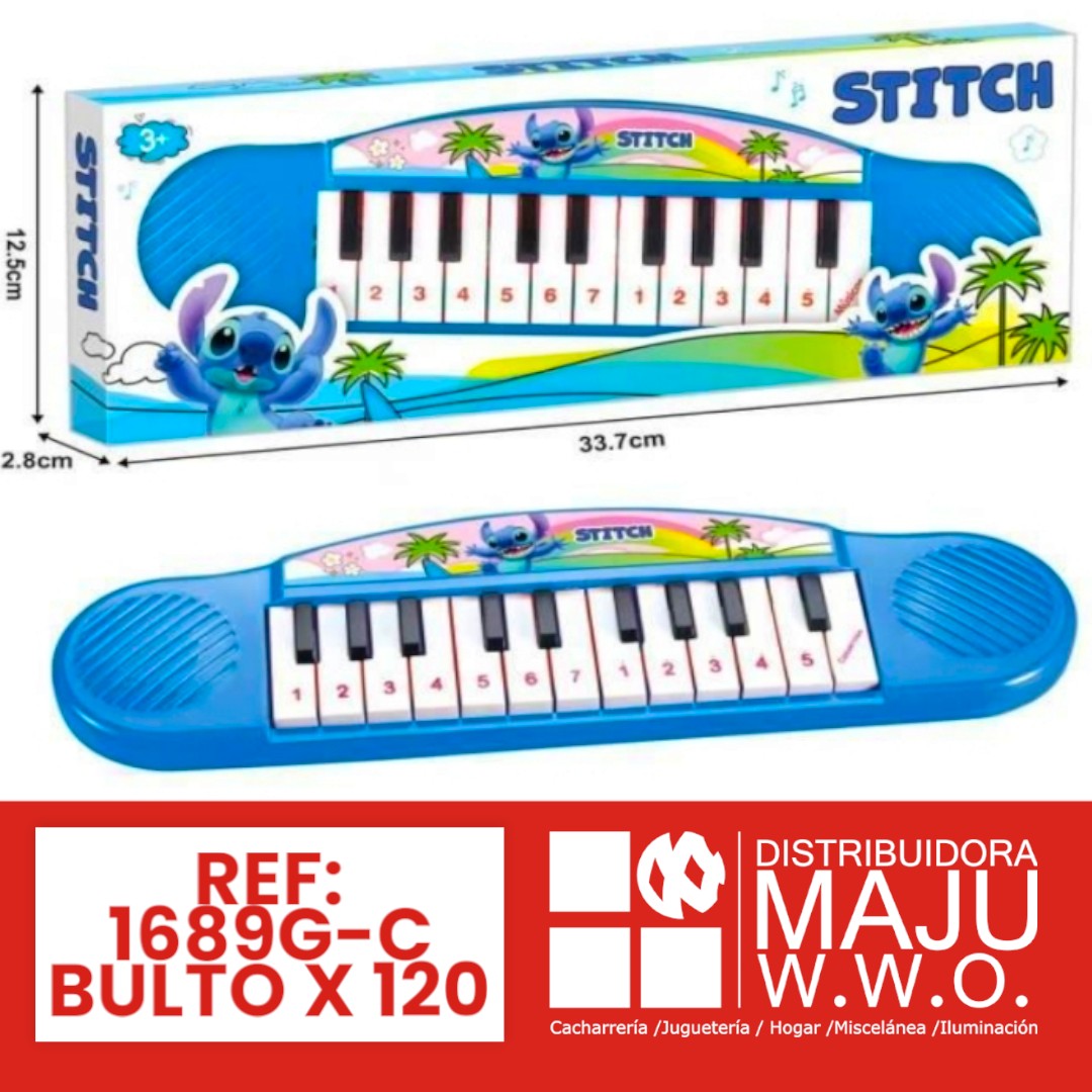 Juguete Piano Con Pila