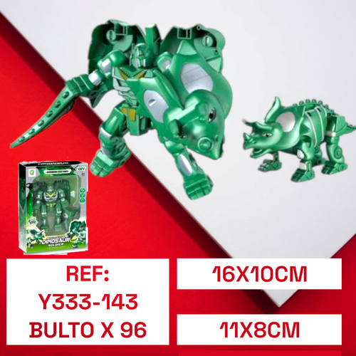 Juguete Transformer Dinosaurio