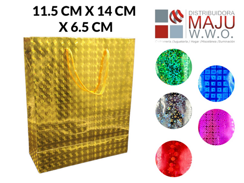 Bolsa De Regalo X12 Mini De 11.5X14.5X6.5Cm