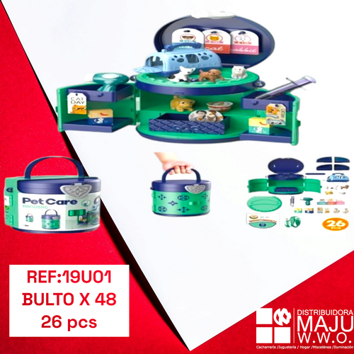 Juguete Set Grooming Mascota Veterinario