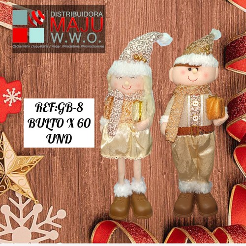 Personajes Navide?Os Medianos 37X20Cm