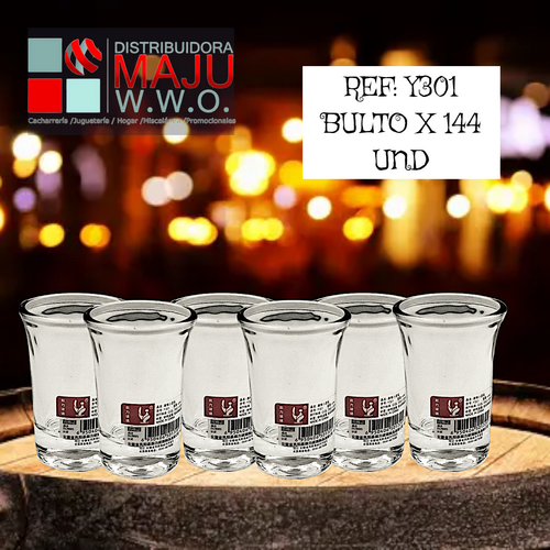 Copa Agurdientera De Vidrio 40 Ml Caja X 6 Un