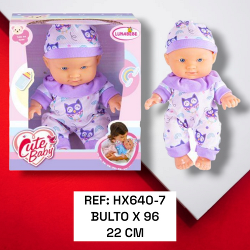Bebe Para Niña Con Vestido En Colores Vari