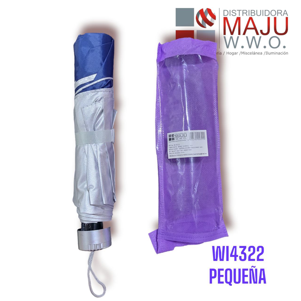 Paraguas De 53Cm 7K Colores Varios
