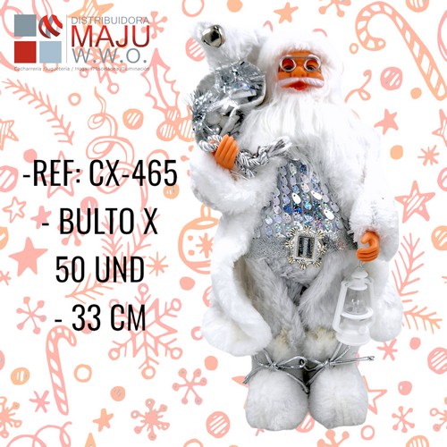 Cx-465 Santa Blanco Modelos Varios De 33X18Cm