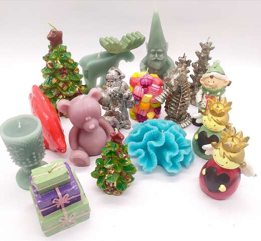 Velas Figuras Decorativas Pequeñas