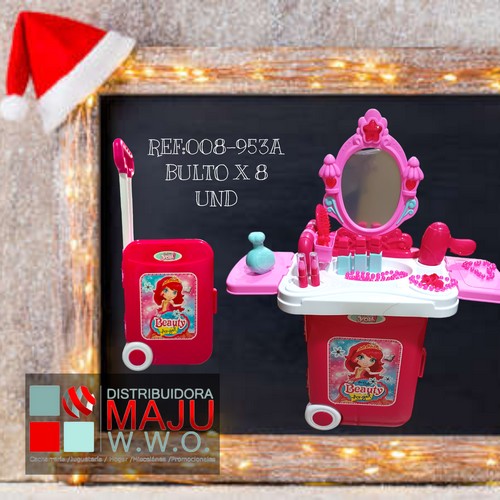 Kit De Belleza En Maletin Con Ruedas Beau