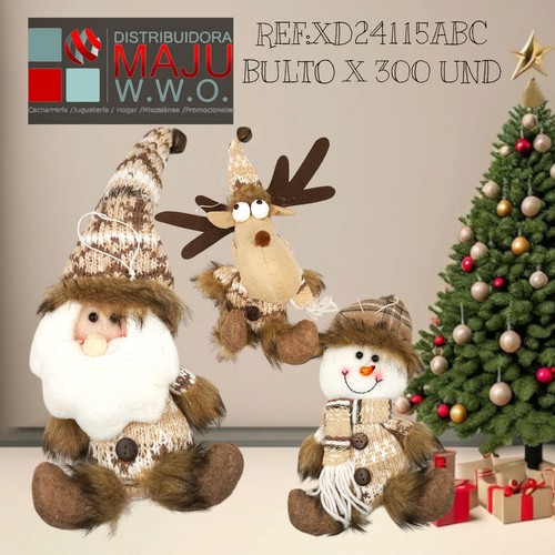 Muñecos Nanvideños Para Chimenea O Pie