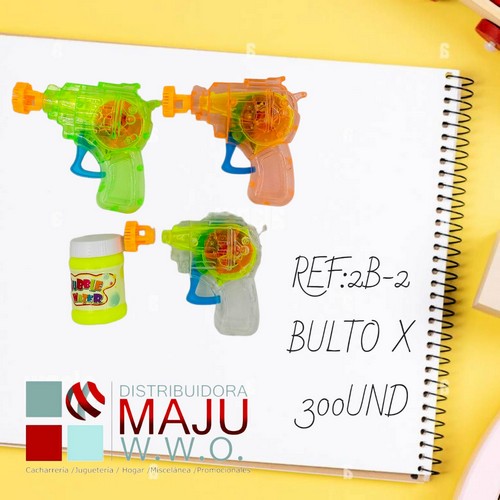 Lanzador Burbujas Translucidocon Diseño De Re