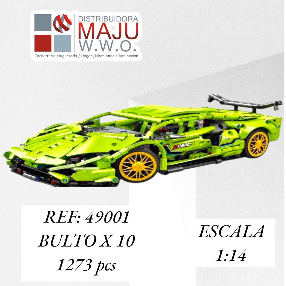 Carro Armable Deportivo 1273 Pcs