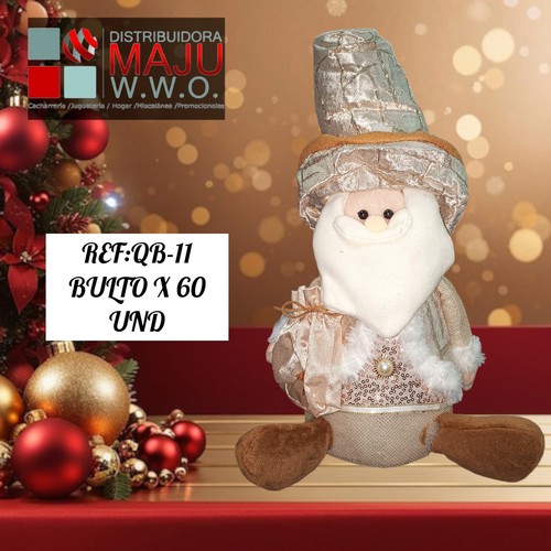 Mu?Eco De Navidad Para Chimenea O Pie De Arb