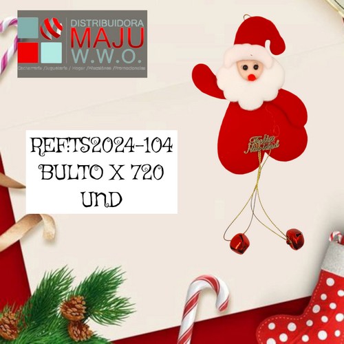 Muñecos Navideños En Bolsa Para Colgar