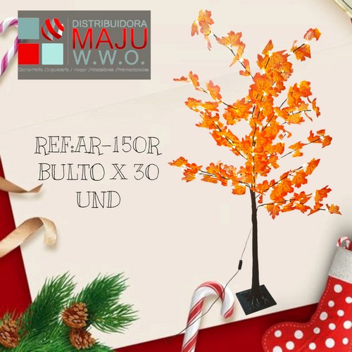 Arbol Exterior Con Luz Arce Canadiense Col