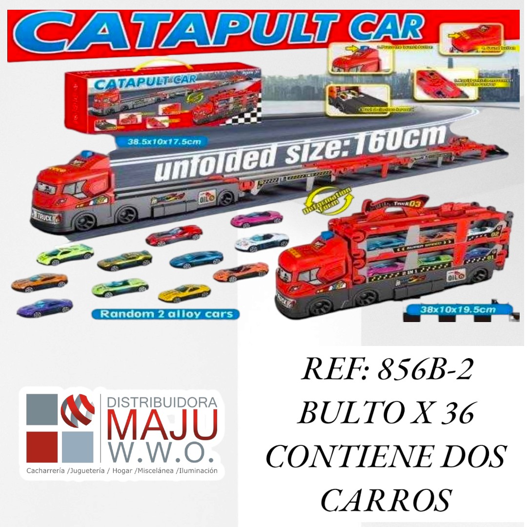 Mula Niñera Color Rojo Con Stickers Mecanis