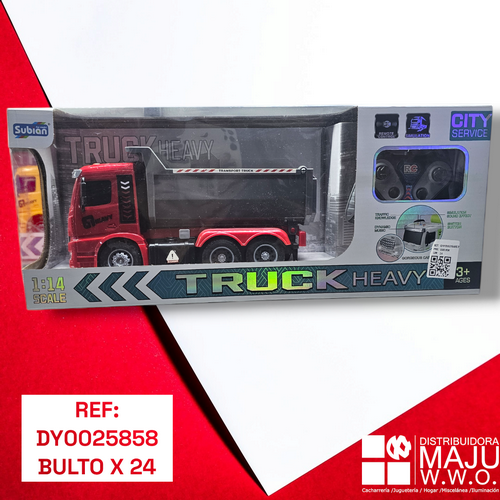 Camion Bolqueta Para Niños A Control Rem