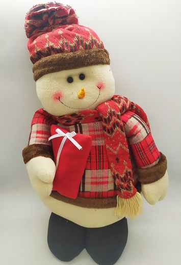Muñeco De Navidad Patas Largas Grande