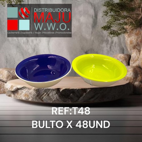 Plato Hondo Con Diseño En Espiral 7,5'' {Do858