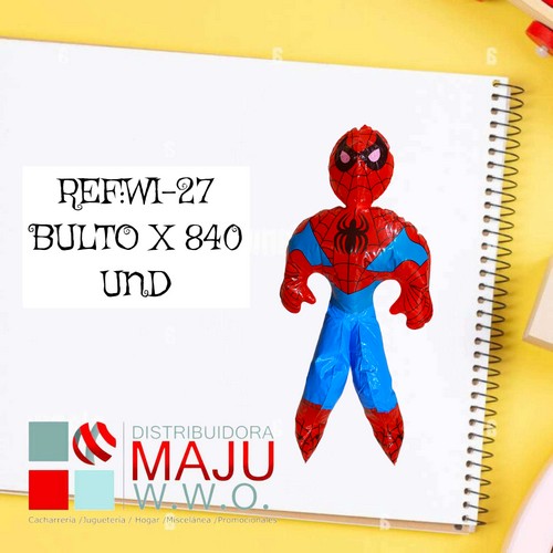 Inflable Del Hombre Araña Pequeño 38X22Cm