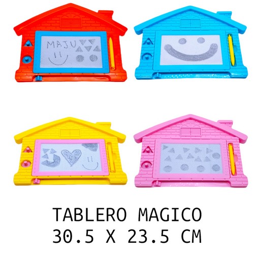 Tablero Magico En Forma De Cassa Colores Var
