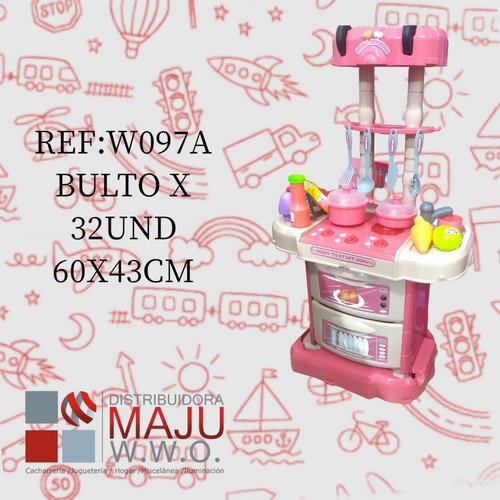 Juego De Cocina Con Rueditas Portables(Requi
