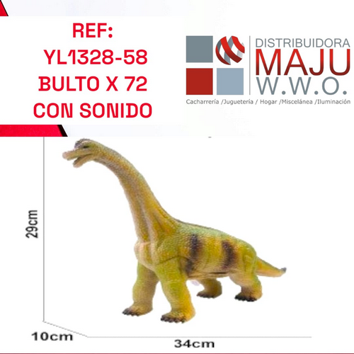 Juguete Dinosaurio Braquiosaurio Con Son