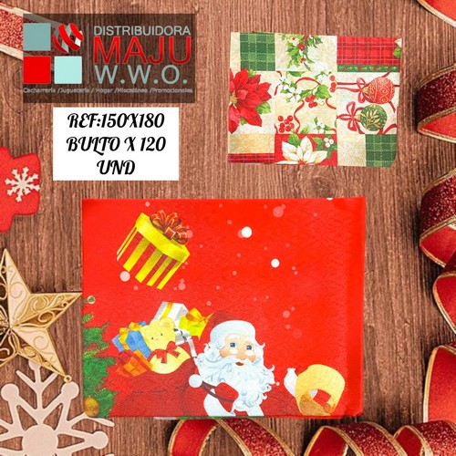 Mantel Navide?O Estampados Varios De 150X1