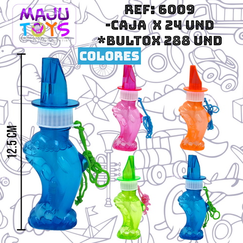 Burbujero Translucido Delfin