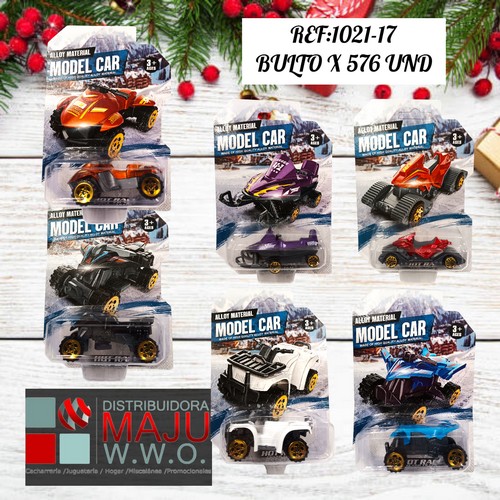 Carro Alloy Para Niños En Blister Modelos