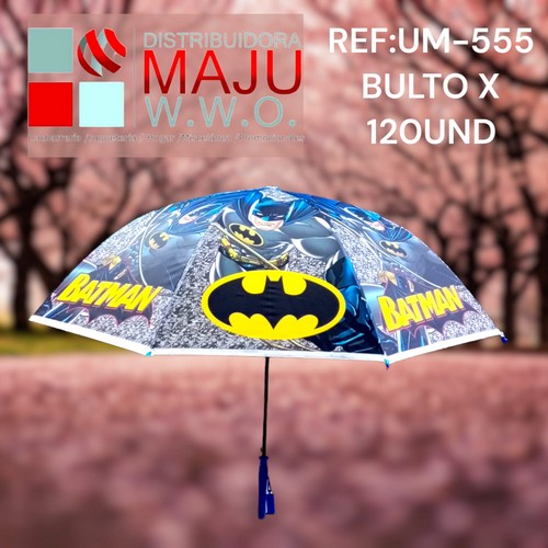 Sombrilla Con Diseño De Hombre Murcielago C