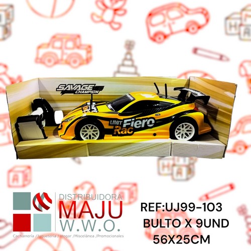 Carro Rally De Control Remoto Grande (Req
